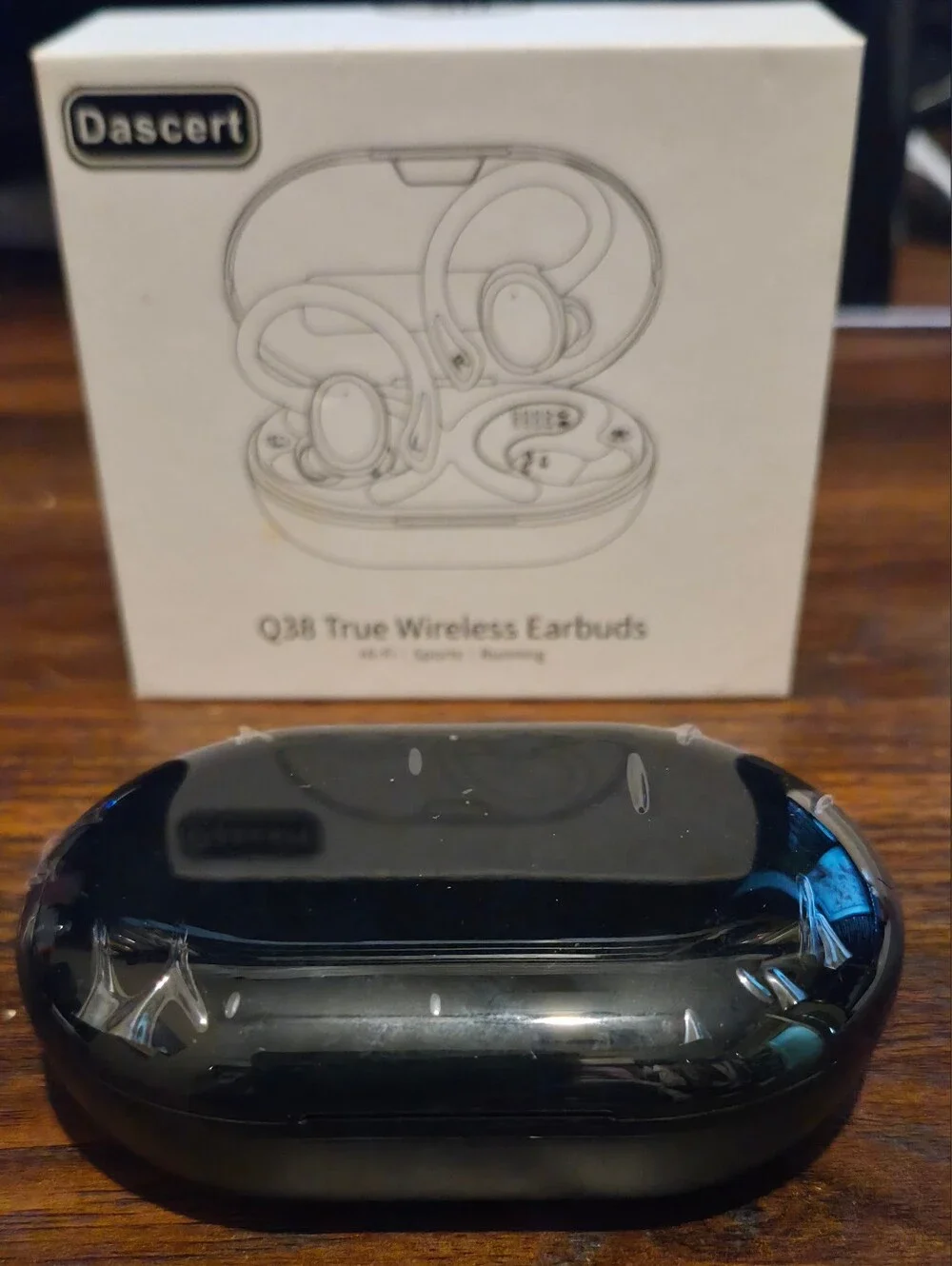 Dascert Q38 True Wireless Earbuds - Yellow/Black - NIB